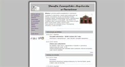 Desktop Screenshot of czerwionka.luteranie.pl