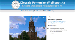 Desktop Screenshot of diec.pomorsko-wlkp.luteranie.pl