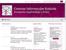 Tablet Screenshot of bik.luteranie.pl