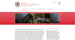 Desktop Screenshot of czestochowa.luteranie.pl