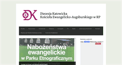 Desktop Screenshot of diec.katowicka.luteranie.pl
