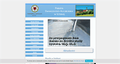 Desktop Screenshot of istebna.luteranie.pl