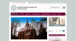 Desktop Screenshot of miechowice.luteranie.pl
